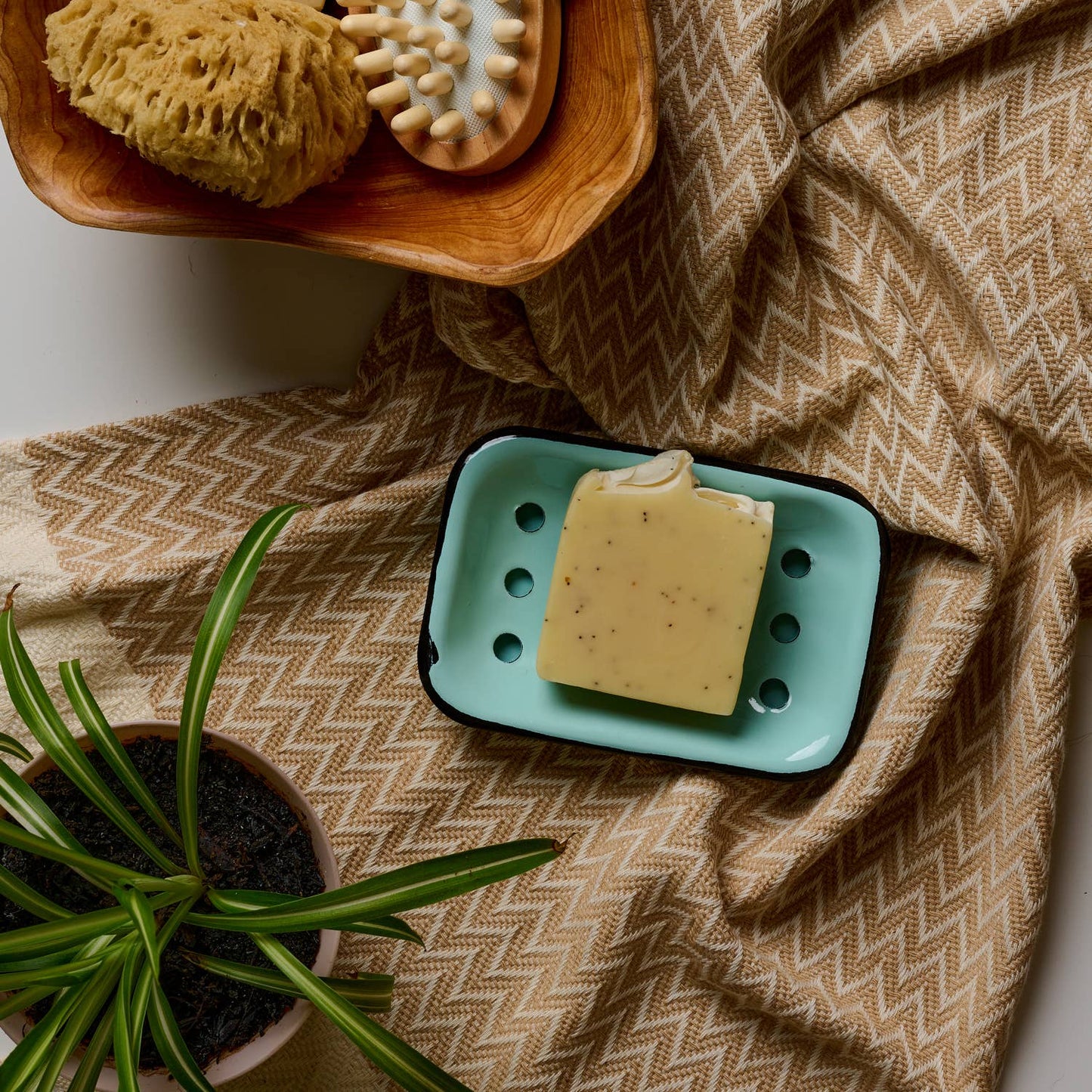 Lemon Poppy Seed Bar Soap | Exfoliating Bar Soap | Soap Bar