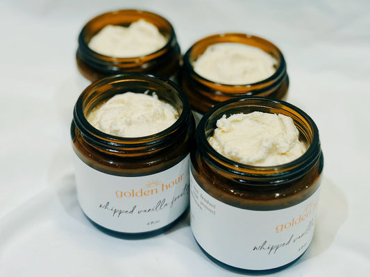 Grassfed tallow vanilla body moisturizer