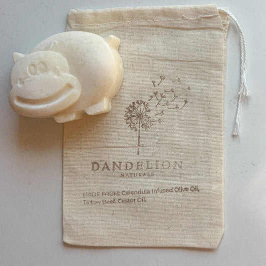 Tallow Soap | Animal Soap | Kid Soap | Soap Bars | Tallow : Hippo