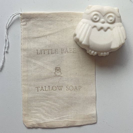 Tallow Soap | Animal Soap | Kid Soap | Soap Bars | Tallow : Owl
