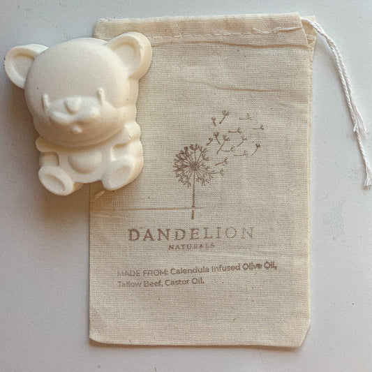 Tallow Soap | Animal Soap | Kid Soap | Soap Bars | Tallow : Teddy
